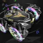 Машинка вертушка H-6010 Hyper Stunt-Car Glow, Машинка на радіокеруванні трюкова, дрифт, обертання 360°