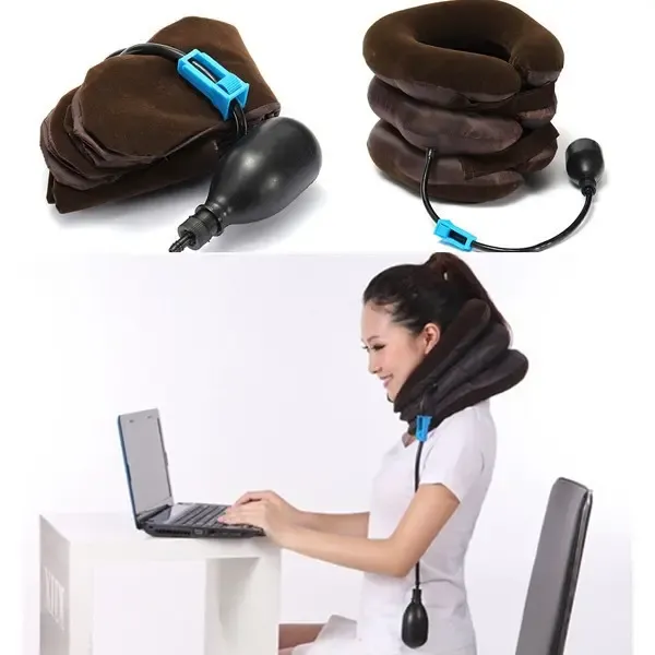 Надувна подушка для шиї, ортопедичний комір Tractors for cervical