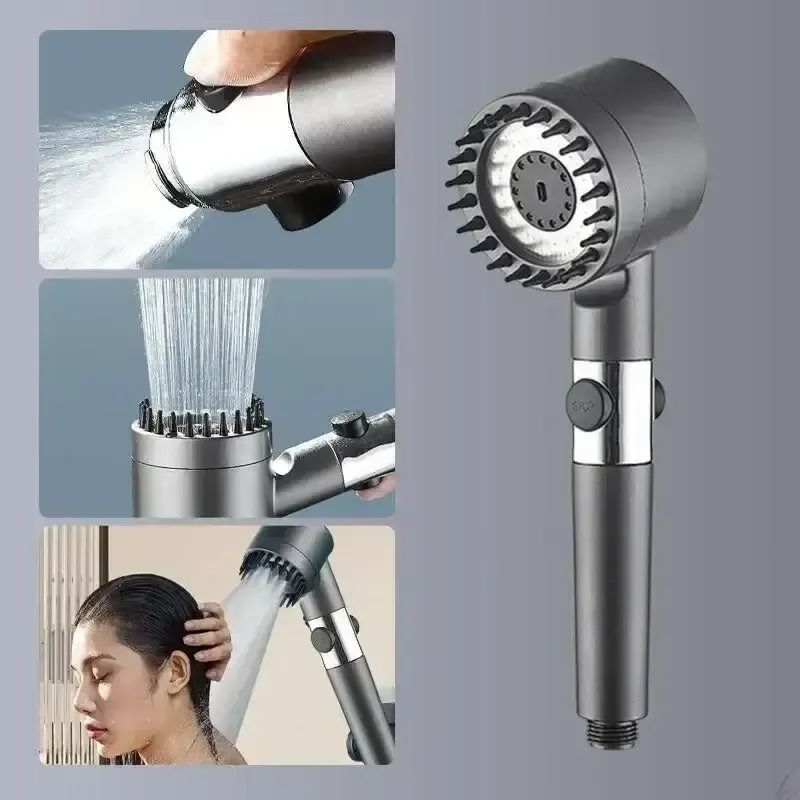 Масажна лійка з обертанням 360° Turbocharged shower head