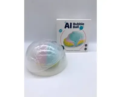 М'яка силіконова іграшка черепашка машинка в кулі All Bubble Ball