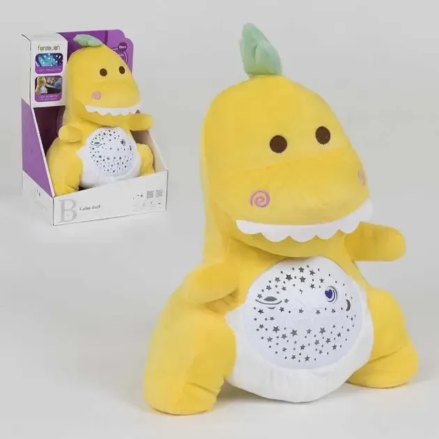 М'яка іграшка Нічник з проекцією  що рухається, і заспокійливими мелодіями