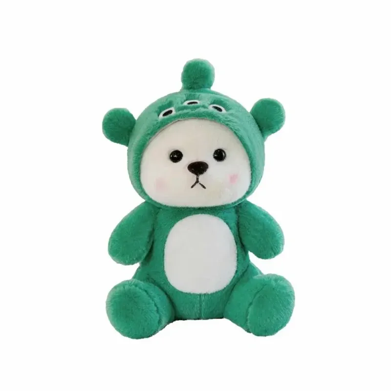 М'який плюшевий ведмедик в костюмі, Іграшка-Антистрес синій стич 40см