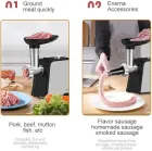 М'ясорубка Sokany SK-087 1700 Вт із нержавіючої сталі