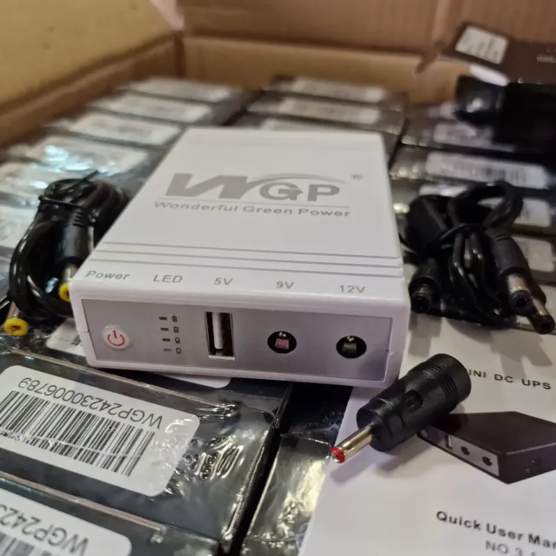 Джерело безперебійного живлення для роутера 10400Mah, USB виходи, DC 5V, 9V, 12V. ДБЖ для Роутерів