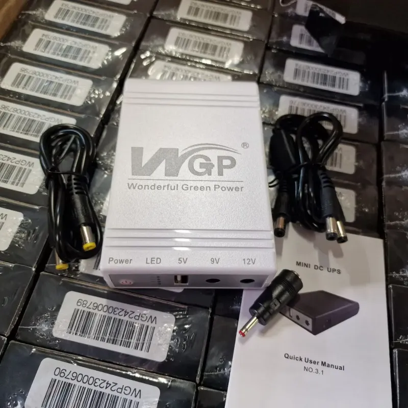 Джерело безперебійного живлення для роутера 10400Mah, USB виходи, DC 5V, 9V, 12V. ДБЖ для Роутерів