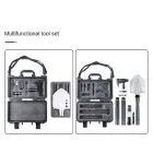 Багатофункціональна лопата для виживання на кейсі лопата, сокира, ніж похідний, розпалювання