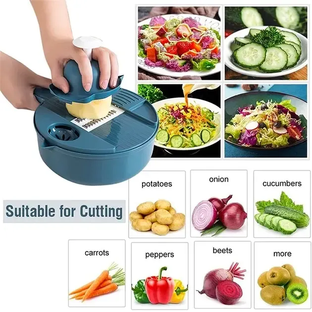 Багатофункціональна овочерізка Multi Cutter GREEN