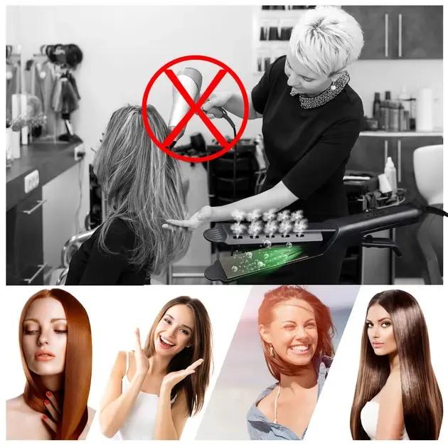 Багатофункціональна плойка-випрямляч стайлер для випрямлення волосся Proramindong RD-8218