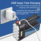 Багатофункціональний ліхтарик на сонячній батареї BL-7701В