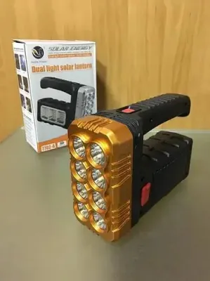 Багатофункціональний ліхтарик на сонячній батареї BL-7702В