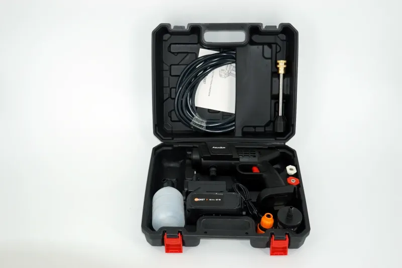 Мийка високого тиску Даджет AquaGun бездротова мийка з роботою від акумуляторної батареї