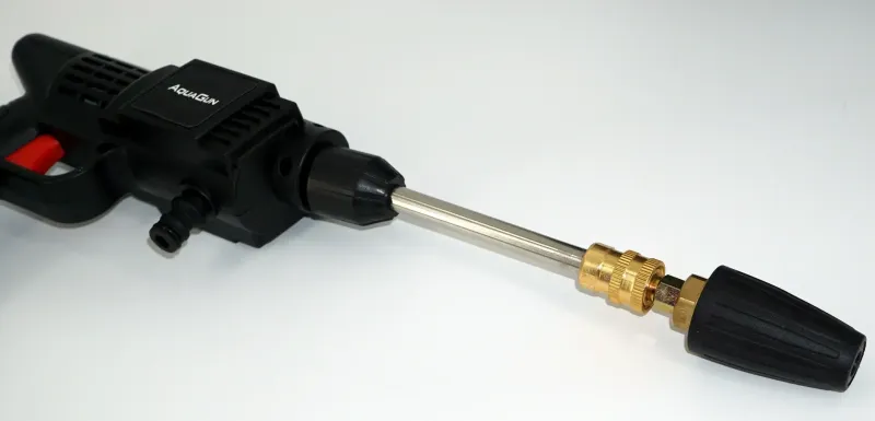 Мийка високого тиску Даджет AquaGun бездротова мийка з роботою від акумуляторної батареї