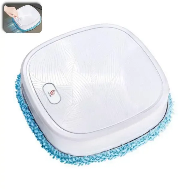 Миючий робот пилосос Brush Mop для сухого та вологого прибирання імітація ручного миття підлоги