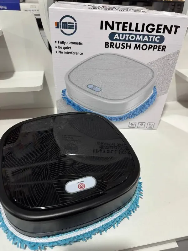 Миючий робот пилосос Brush Mop для сухого та вологого прибирання імітація ручного миття підлоги