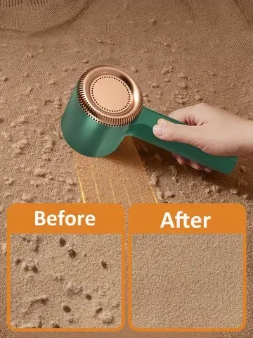 Потужна Бездротова машинка для видалення катишок Lemex Lint Trimmer із зарядкою від Usb