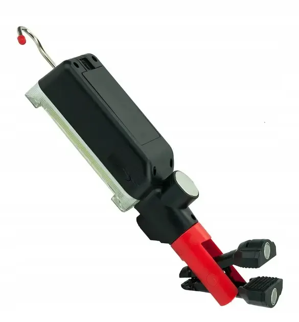 Потужний ліхтар акумуляторний ZJ-8859 Pro COB 20Ват з магнітом та гачком для підвішування