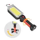 Потужний ліхтар акумуляторний ZJ-8859 Pro COB 20Ват з магнітом та гачком для підвішування