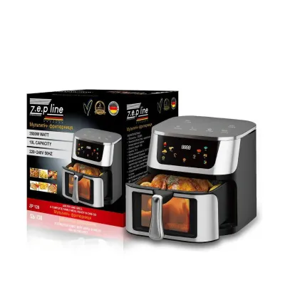 Мультипіч Фритюрниця на 10 літрів Zepline ZP-126 з потужністю 3500Вт