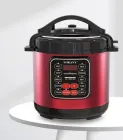 Мультиварка електрична на 5 л потужністю 1000 Вт. Sokany SK-2402 Червона Скороварка на 10 програм