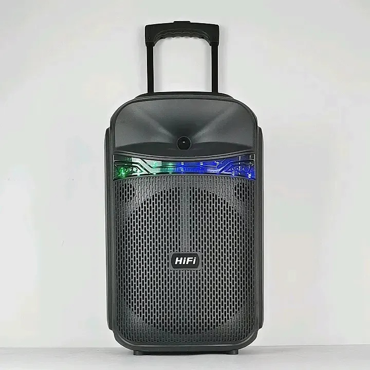 Музична колонка-радіо колонка з підсвідченням BLUETOOTH RX-8188 1200 ВТ із мікрофоном