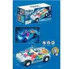 Музична машинка YJ388-70, поліція, 18см, шестерні, музика, звук, світло, їздить, 2 режими