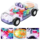 Музична машинка YJ388-70, поліція, 18см, шестерні, музика, звук, світло, їздить, 2 режими