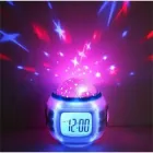 Нічник-проектор зоряного неба з годинником 1038