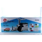 М'ясорубка DOMOTEC MS 2020 + соковитискач, Електром'ясорубка 2600W, Потужна м'ясорубка з насадками