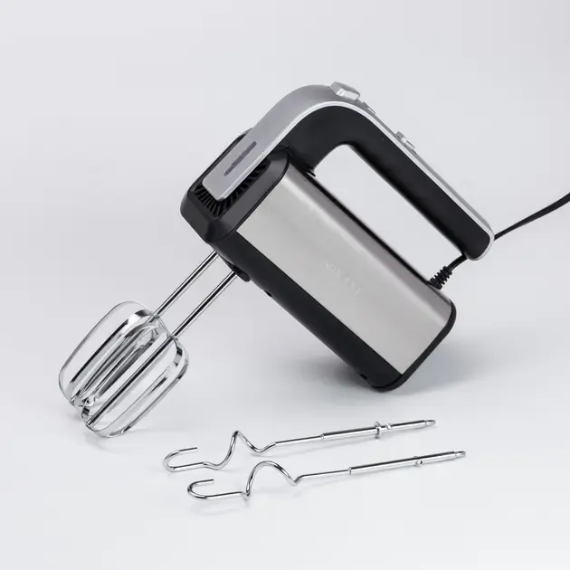 Міксер ручний SOKANY CX-6651 сталь із двома насадками 800 Вт 5 швидкостей