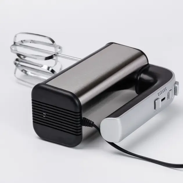 Міксер ручний SOKANY CX-6651 сталь із двома насадками 800 Вт 5 швидкостей