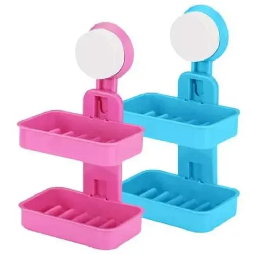 Мильниця на присосці Soap Box Double Layer 2 (WO-18)