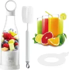 Міні блендер Mini juice для смузі, портативний, у формі пляшки, 300 мл.