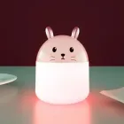 Міні-зволожувач повітря Air Purifier нічник 2 в 1 котик