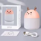 Міні-зволожувач повітря Air Purifier нічник 2 в 1 котик