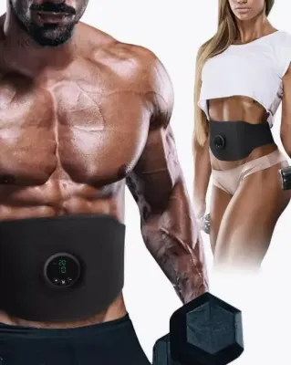 Міостимулятор, пояс для преса + пульт + розширювач