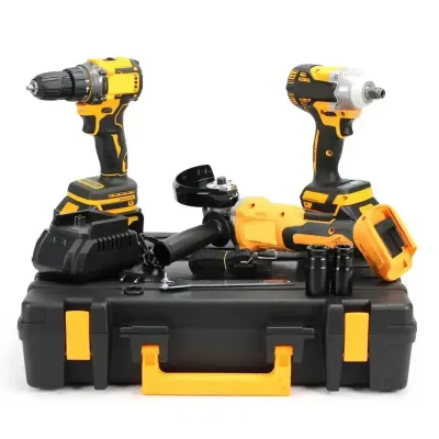 Набір 3в1 на акумуляторах 48V Шуруповерт Гайковерт та Болгарка