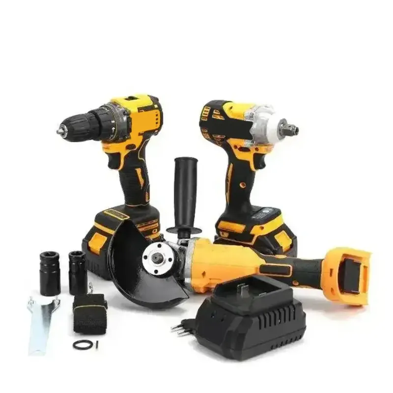 Набір 3в1 на акумуляторах 48V Шуруповерт Гайковерт та Болгарка