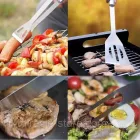 Набір аксесуарів для барбекю 4 предмета в чохлі