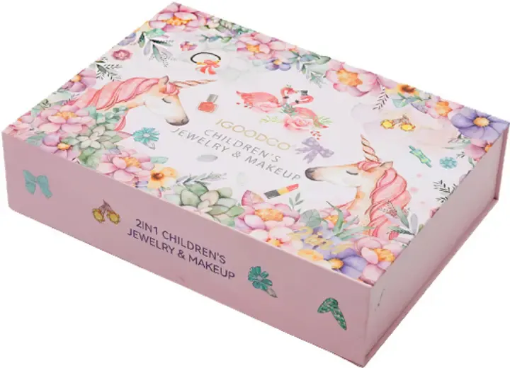 Набір дитячої косметики в валізі/скриньці для дівчаток - 2 в 1