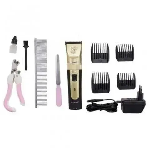 Набір для грумінгу SN-230 Pet Grooming Hair Clipper Kit тример для тварин машинка для стрижки собак та котів