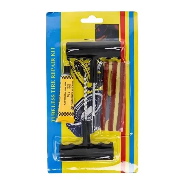 Набір для ремонту  проколів безкамерних шин Tekin Tubeless Tire Repair Kit
