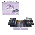 Набір для малювання  133 предметів, дитячий набір для творчості у валізі