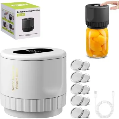 Набір для вакуумного пакування для кришками для банок XL-856