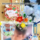 Набір для виготовлення брелоків з блискітками Glitter Paint Art