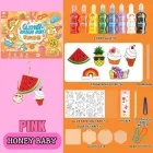 Набір для виготовлення брелоків з блискітками Glitter Paint Art