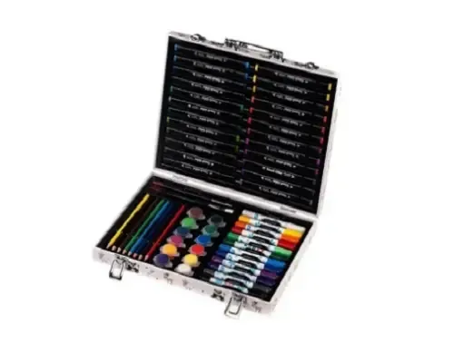 Набір для творчості в алюмінієвій валізі 003 78 предметів