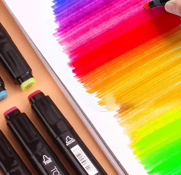 262 шт Набір двосторонніх скетч-маркерів для малюванняTouch на спиртовій основі