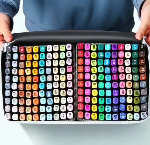 262 шт Набір двосторонніх скетч-маркерів для малюванняTouch на спиртовій основі