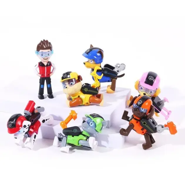 Набір фігурок з мультфільму Щенячий патруль 6050A 7 персонажів