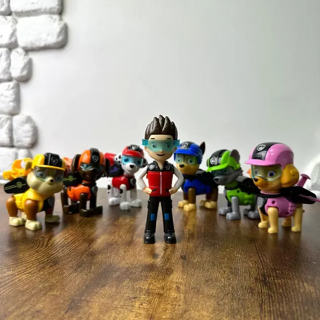 Набір фігурок з мультфільму Щенячий патруль 6050A 7 персонажів